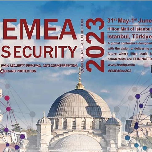 EMEA Security 2023 event graphic in Istanbul